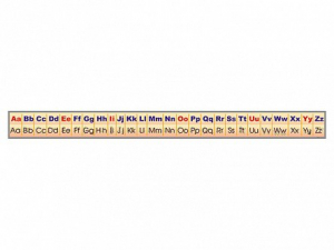Стенд-лента "Алфавит" (английский язык) - fgospostavki.ru - Иркутск