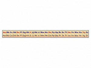 Стенд-лента "Алфавит" (английский язык) - fgospostavki.ru - Иркутск