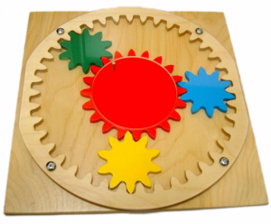 Тактильно-развивающая панель “Планетарный механизм” - fgospostavki.ru - Иркутск