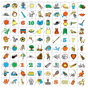 Обучающий конструктор «Мои первые слова» 100 картинок - fgospostavki.ru - Иркутск