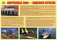 Плакат "Вооруженные Силы – защитники Отечества" - fgospostavki.ru - Иркутск