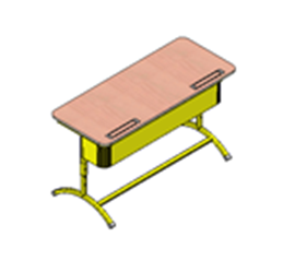Стол ученический "Асташка -2" двухместный регулируемый - fgospostavki.ru - Иркутск