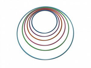 Обруч гимнастический стальной окрашенный (900 миллиметров, 850 грамм) - fgospostavki.ru - Иркутск