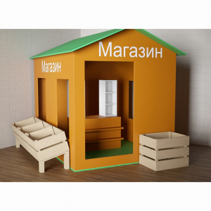 Игровой домик «Рынок» - fgospostavki.ru - Иркутск