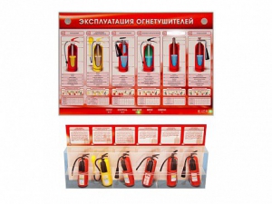 Электрифицированный стенд-тренажер "Эксплуатация огнетушителей" с разрезными агрегатами - fgospostavki.ru - Иркутск