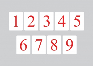 Магнитная математика Наталии Пятибратовой (Карточки с числами) - fgospostavki.ru - Иркутск