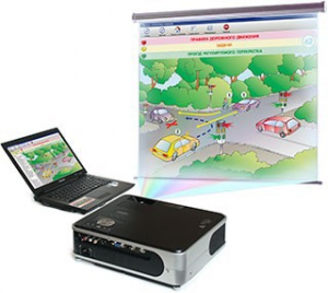 Диск с электронными плакатами, презентациями (электронный учебник) по правилам дорожного движения 66 тем - fgospostavki.ru - Иркутск