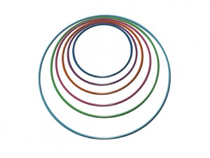 Обруч гимнастический стальной утяжеленный (1000 мм)  - fgospostavki.ru - Иркутск