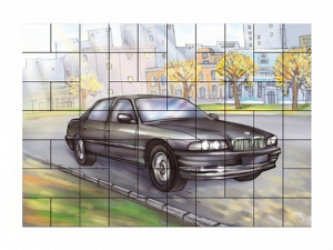 Магнитный пазл "Автомобиль" - fgospostavki.ru - Иркутск