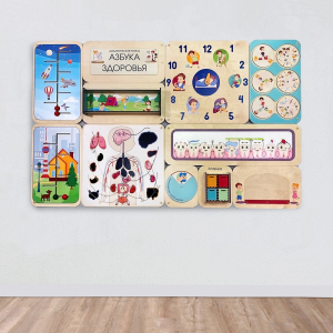 «Азбука здоровья» - Дидактическая настенная панель - fgospostavki.ru - Иркутск