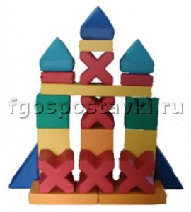 Мягкий модуль-конструктор "Башня" (21 элемент) - fgospostavki.ru - Иркутск