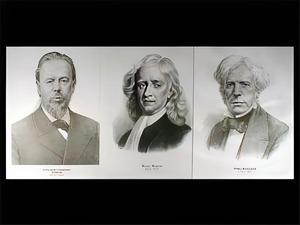 Стенд - портреты физиков (35 штук, формат А3) - fgospostavki.ru - Иркутск