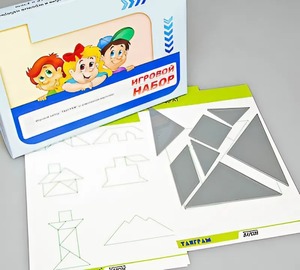 Игровой набор "Танграм" (с комплектом карточек) - fgospostavki.ru - Иркутск