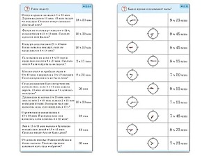 Комплект карточек (10) "Обучающий калейдоскоп. Время" - fgospostavki.ru - Иркутск