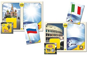 Настольно-печатная игра "Флаги стран мира 1. Европа" - fgospostavki.ru - Иркутск