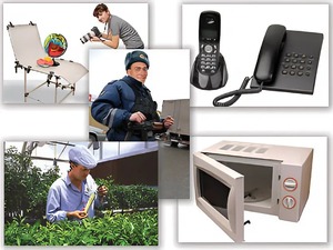 Набор предметных картинок "Бытовая техника. Профессии" (48 штук, А4, с магнитами) - fgospostavki.ru - Иркутск