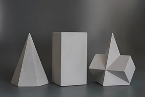 Набор гипсовых геометрических тел (15 штук) - fgospostavki.ru - Иркутск