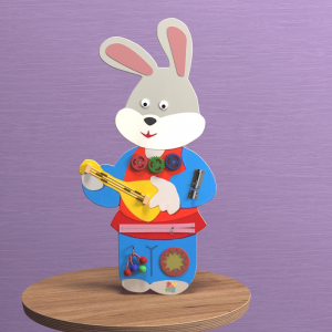 Бизиборд «Зайчик-побегайчик» - fgospostavki.ru - Иркутск