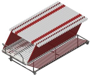 Тележка для барьеров на колесиках - fgospostavki.ru - Иркутск