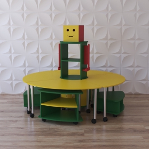 Модульный стеллаж "Весёлый робот" - fgospostavki.ru - Иркутск