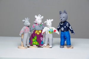 Шагающий театр "Волк и козлята" (4 персонажа) - fgospostavki.ru - Иркутск