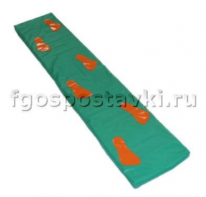 Дорожка массажная в чехле с нашитыми следами (6 следов) - fgospostavki.ru - Иркутск