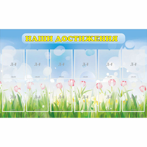 Стенд "Наши достижения" с 12 карманами - fgospostavki.ru - Иркутск
