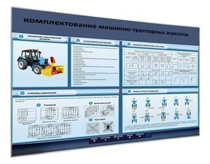 Электрифицированный светодинамический стенд «Комплектование машинно-тракторных агрегатов» - fgospostavki.ru - Иркутск