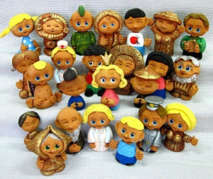 Набор глиняных человечков для сказкотерапии и песочной терапии - fgospostavki.ru - Иркутск