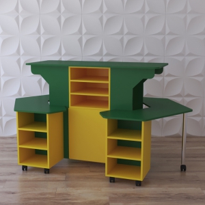 Модульный стеллаж "Весёлые занятия" - fgospostavki.ru - Иркутск