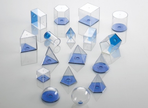 Набор геометрический 5 см (прозрачный) - fgospostavki.ru - Иркутск