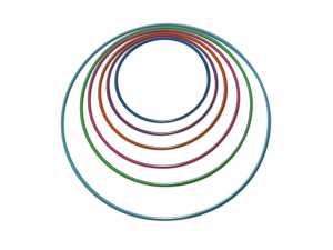 Обруч гимнастический стальной окрашенный утяжеленный (900 миллиметров, 1050 грамм) - fgospostavki.ru - Иркутск
