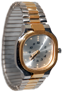 Часы со шрифтом Брайля мужские золото-серебро - fgospostavki.ru - Иркутск