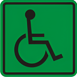 Тактильный знак (доступность для инвалидов всех категорий) 100х100 - fgospostavki.ru - Иркутск