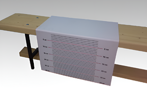 Линейка складная для измерения уровня гибкости на гимнастическую скамейку - fgospostavki.ru - Иркутск