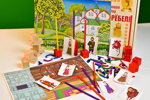 Игровой набор Фребеля "Аленький цветочек" (серия "Сказочный мир". Выпуск 2) - fgospostavki.ru - Иркутск