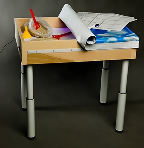 Игровой набор для экспериментов с песком "Песочница" (напольный, бук) - fgospostavki.ru - Иркутск