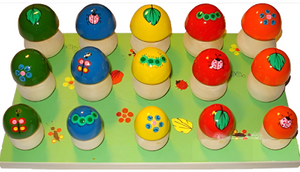 Развивающая игрушка для детей с нарушением слуха "Грибная полянка" - fgospostavki.ru - Иркутск