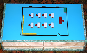 Магнитный набор для реабилитации "Ориентир" (для слепых и слабовидящих детей) - fgospostavki.ru - Иркутск