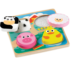 Тактильные пазлы "Ферма" - fgospostavki.ru - Иркутск