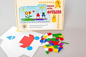 Игровой набор Фребеля "Конструктор плоскостной-1" (Серия "Эксперимент") - fgospostavki.ru - Иркутск