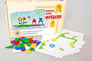 Игровой набор Фребеля "Конструктор плоскостной-2" (Серия "Эксперимент") - fgospostavki.ru - Иркутск