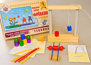 Игровой набор Фребеля "Техника" (серия "Эксперимент") - fgospostavki.ru - Иркутск