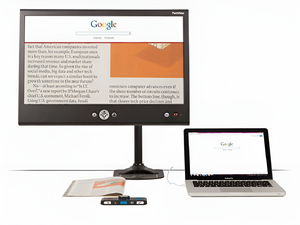 Видеоувеличитель ClearView C Flex с монитором Twinview 24” - fgospostavki.ru - Иркутск