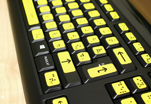 Комплект для маркировки клавиатуры азбукой Брайля - fgospostavki.ru - Иркутск