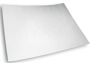 Пособие для слабовидящих детей - Сигнальные карточки по математике - fgospostavki.ru - Иркутск