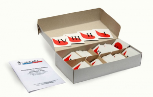 Модель-аппликация "Переливание крови" (набор из 10 комплектов по 12 карт) - fgospostavki.ru - Иркутск