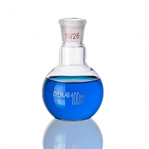 Колба плоскодонная со шлифом 100 мл. - fgospostavki.ru - Иркутск