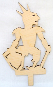 Персонаж для теневого театра "Кощей Бессмертный" - fgospostavki.ru - Иркутск