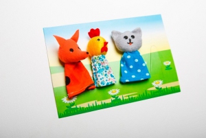 Пальчиковый театр "Кот, петух и лиса" - fgospostavki.ru - Иркутск